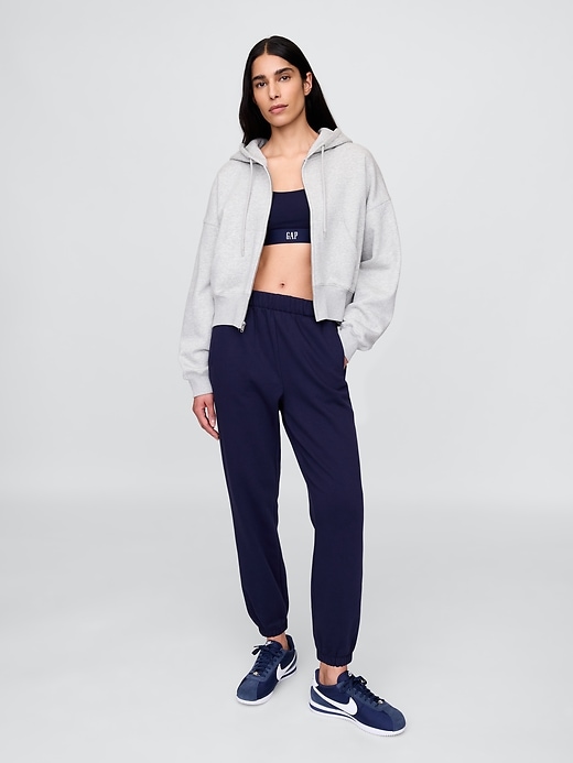 pantalon de jogging vintage souple et décontracté taille haute
