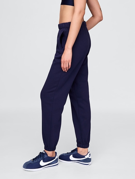 pantalon de jogging vintage souple et décontracté taille haute