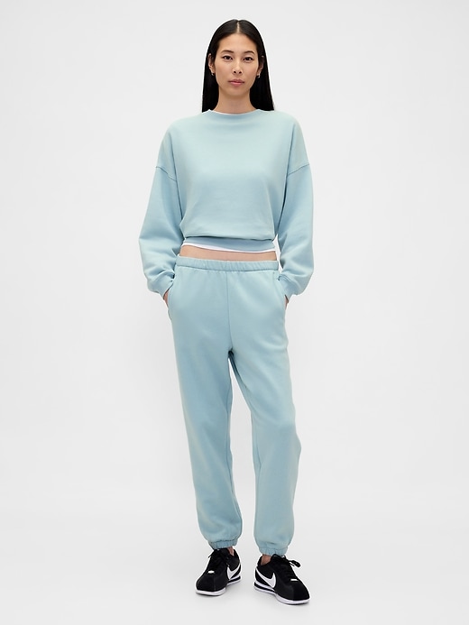 pantalon de jogging vintage souple et décontracté taille haute
