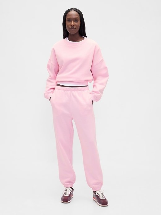 pantalon de jogging vintage souple et décontracté taille haute