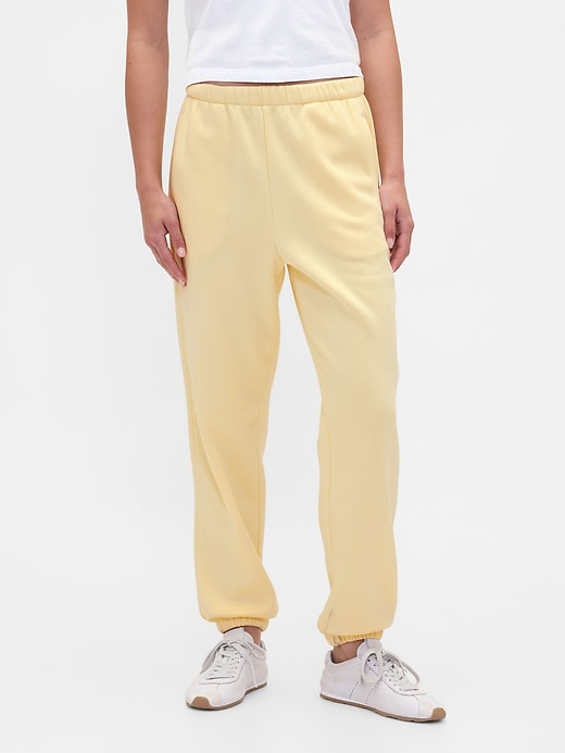 pantalon de jogging vintage souple et décontracté taille haute