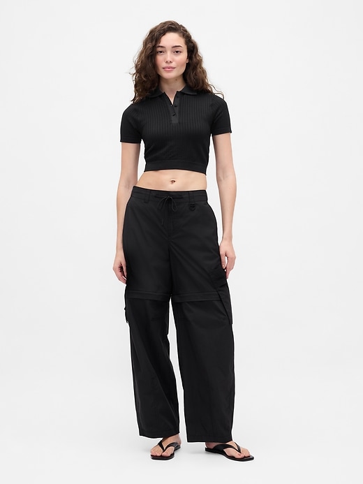 pantalon cargo convertible gap × bÉis