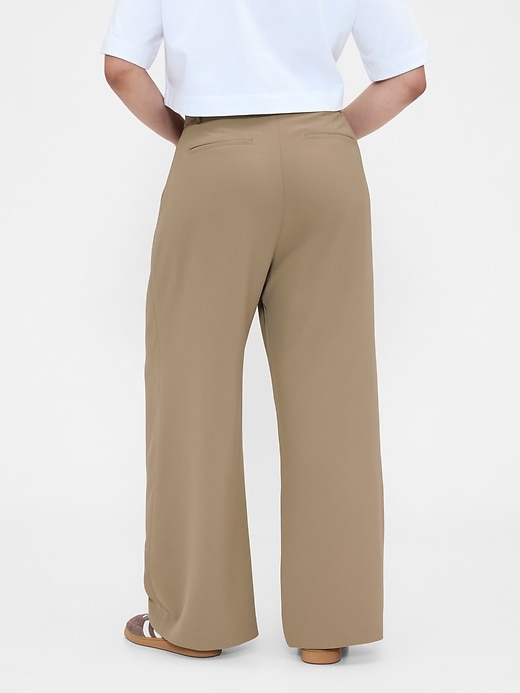 pantalon plissé taille haute 365