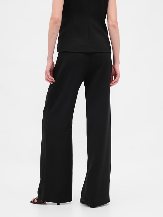 pantalon plissé taille haute 365