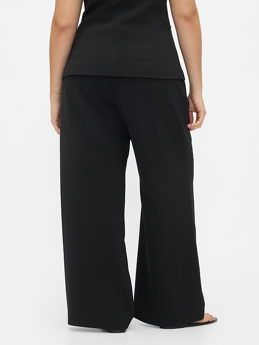 pantalon plissé taille haute 365