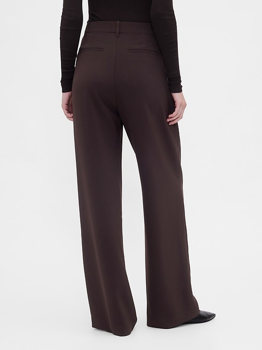 pantalon plissé taille haute 365