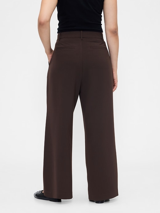pantalon plissé taille haute 365