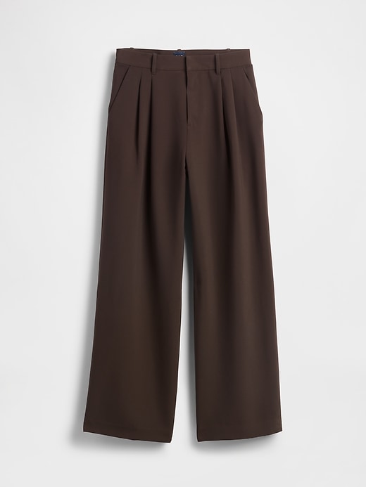 pantalon plissé taille haute 365