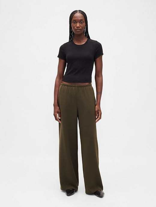 pantalon large facile à porter