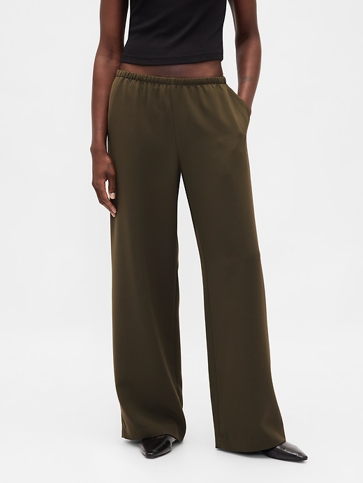 pantalon large facile à porter
