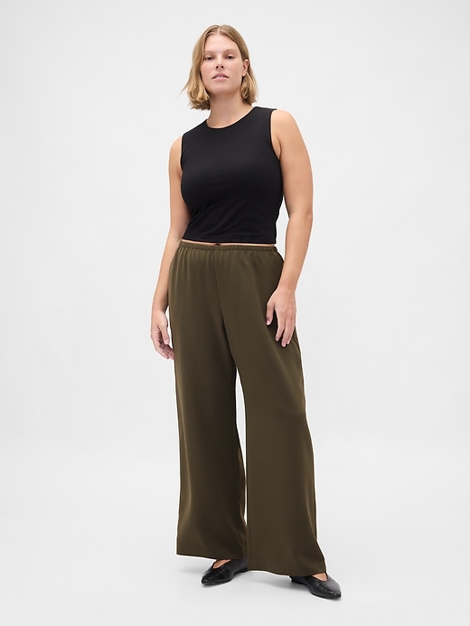 pantalon large facile à porter