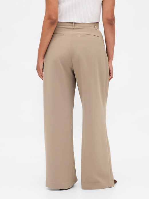 pantalon plissé taille haute curvy 365