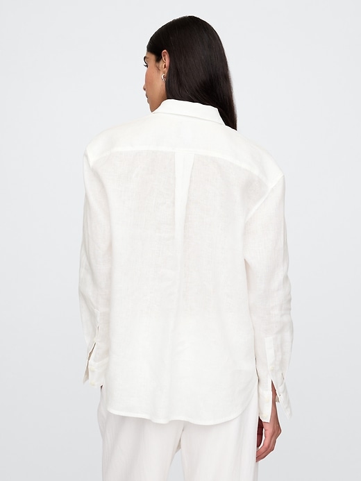 chemise oversize 100 lin