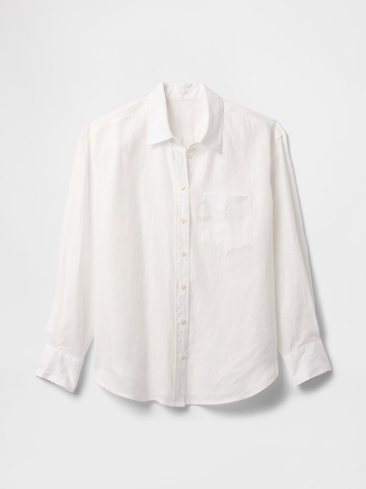 chemise oversize 100 lin