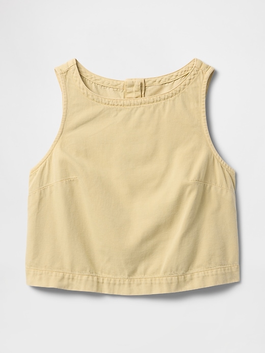 débardeur en denim ultra-doux
