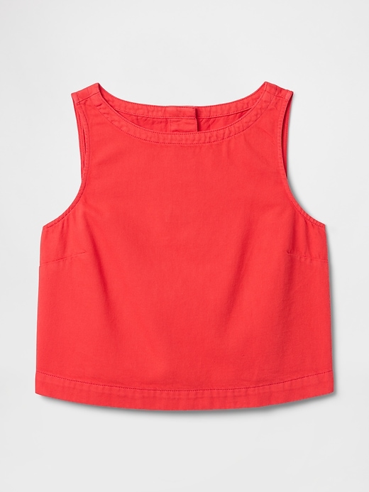 débardeur en denim ultra-doux