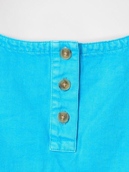 débardeur en denim ultra-doux