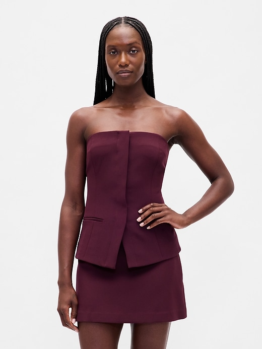 haut corset bistretch sans bretelles
