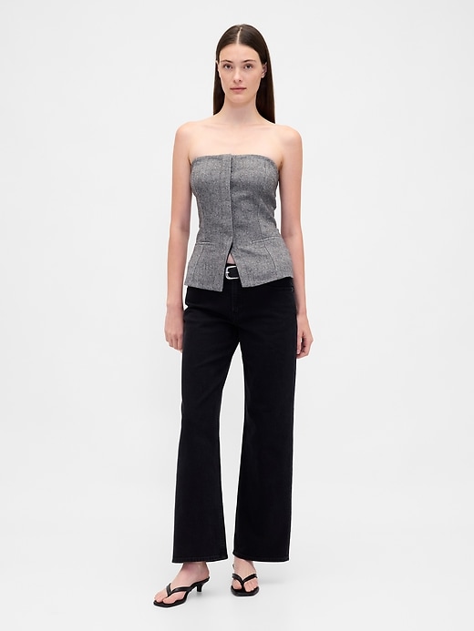 haut corset bistretch sans bretelles