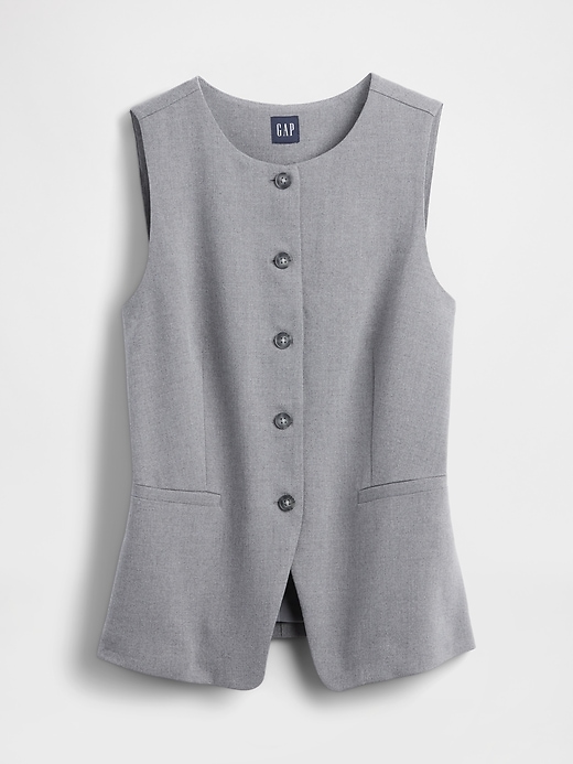 gilet à col montant