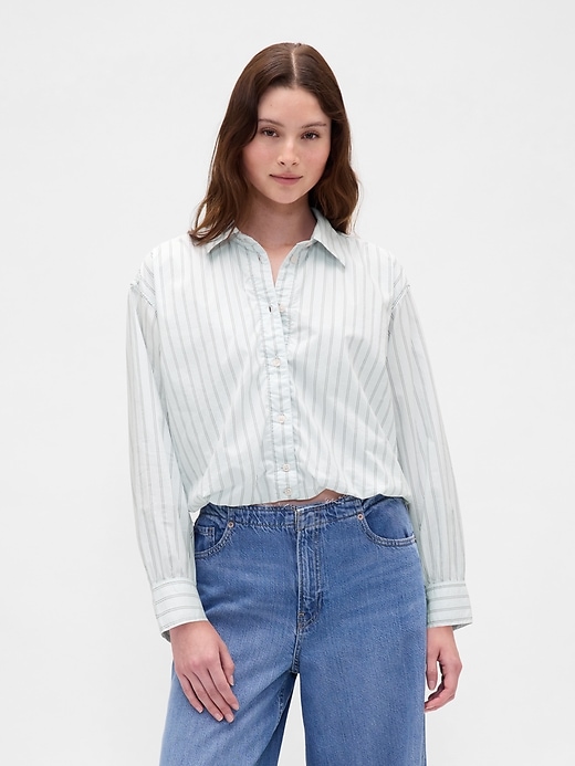 chemise à ourlet bouffant