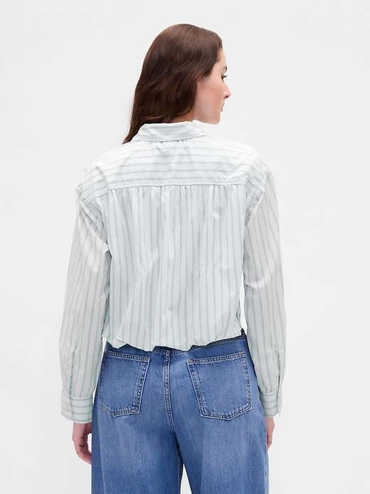 chemise à ourlet bouffant
