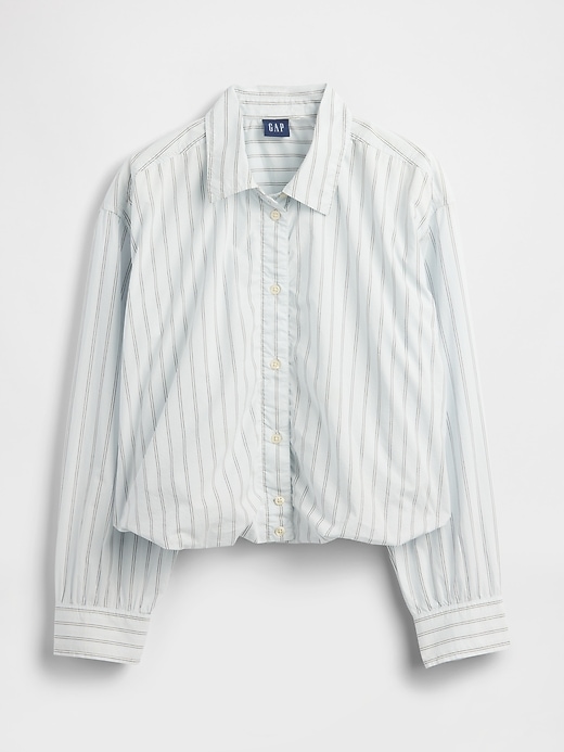 chemise à ourlet bouffant