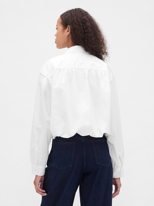 chemise à ourlet bouffant
