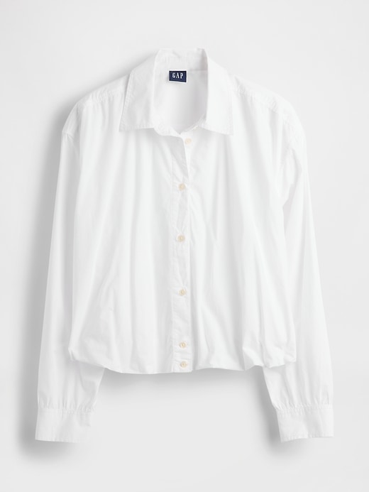 chemise à ourlet bouffant