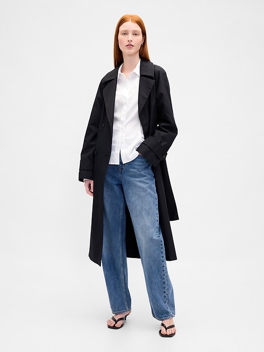 chemise classique dolman en popeline de coton biologique