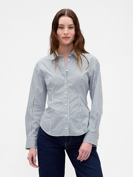 chemise classique dolman en popeline de coton biologique