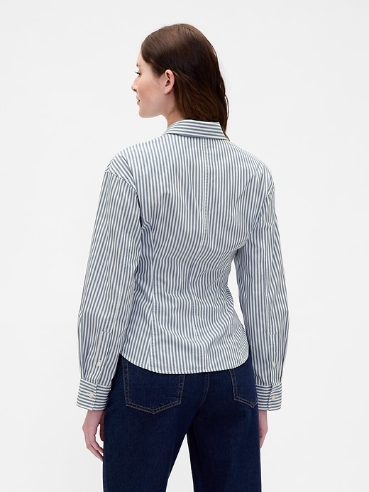 chemise classique dolman en popeline de coton biologique