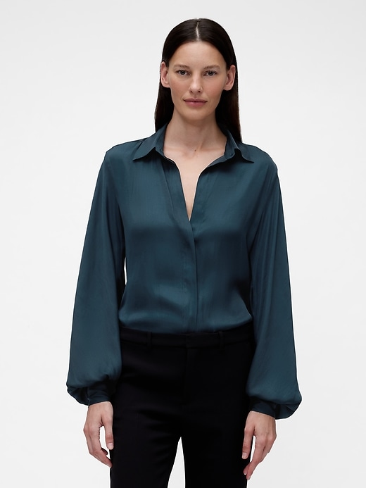 chemise en satin gapstudio