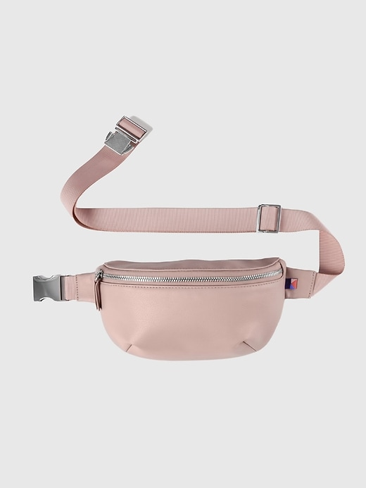 kibou mini sac ceinture portefeuille en cuir végétalien