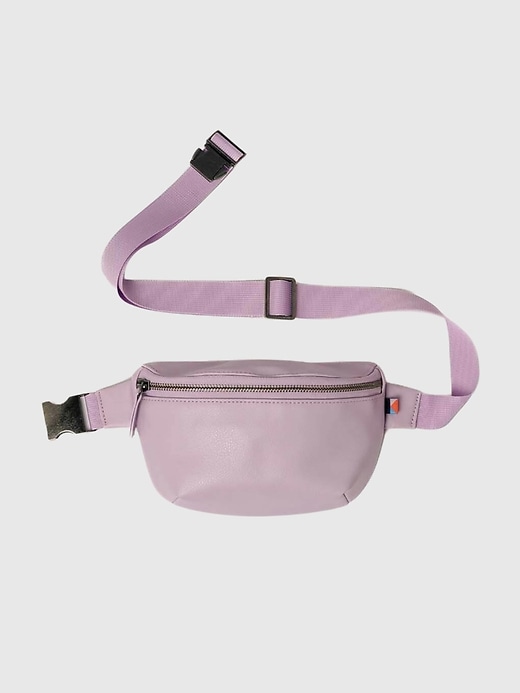 kibou mini sac ceinture portefeuille en cuir végétalien