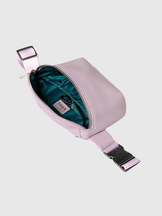 kibou mini sac ceinture portefeuille en cuir végétalien