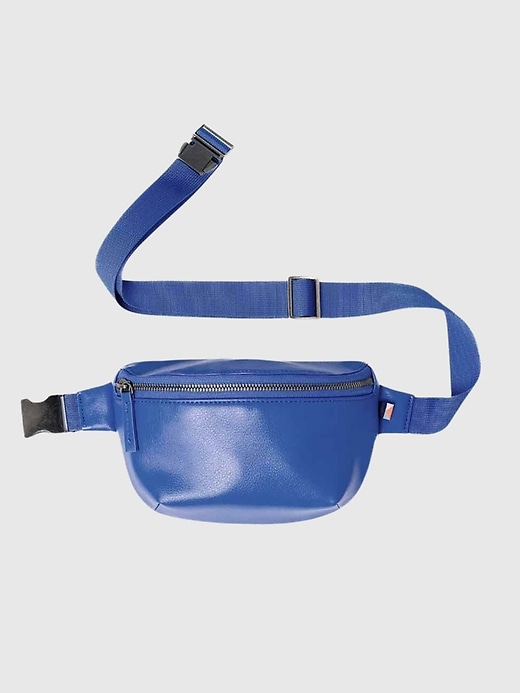 kibou mini sac ceinture portefeuille en cuir végétalien