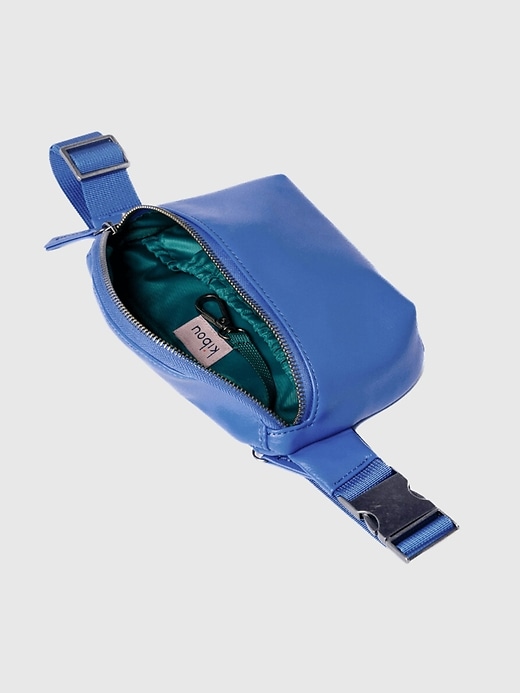 kibou mini sac ceinture portefeuille en cuir végétalien