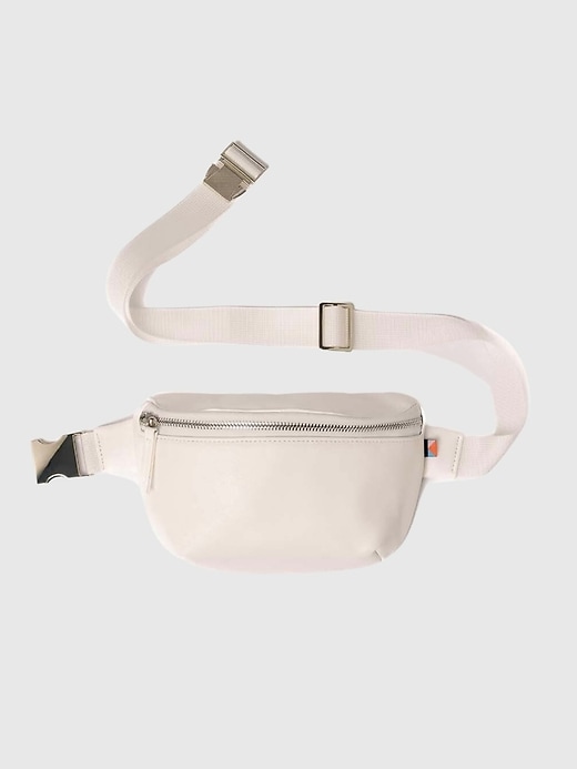 kibou mini sac ceinture portefeuille en cuir végétalien
