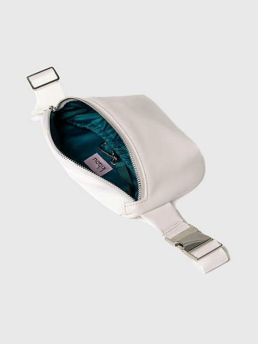 kibou mini sac ceinture portefeuille en cuir végétalien