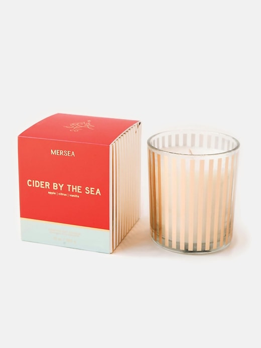 bougie de noël en coffret mersea cider by the sea