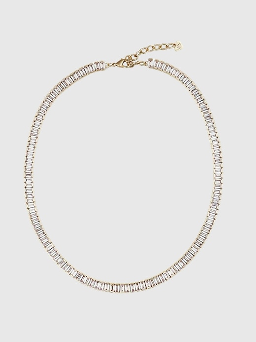 collier de tennis hart baguette