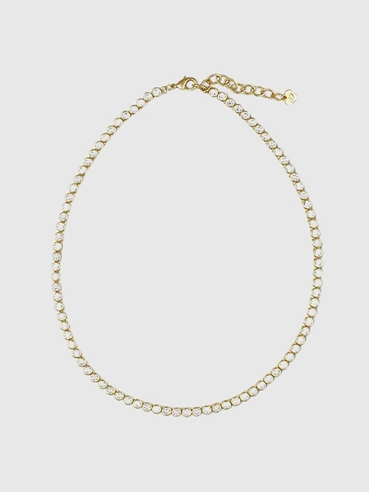 collier de tennis hart à lunette