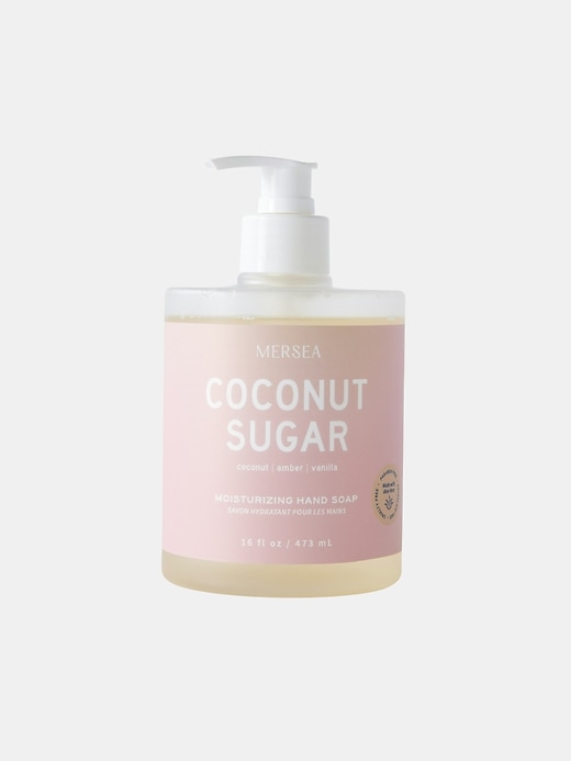 savon pour les mains au sucre de noix de coco mersea