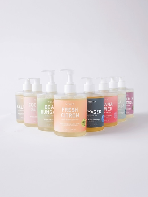 savon pour les mains au sucre de noix de coco mersea