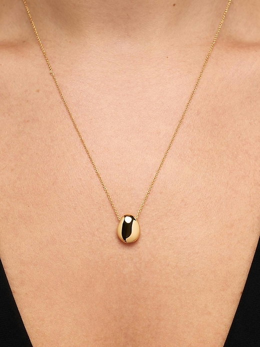 collier ana luisa en or avec mini galets
