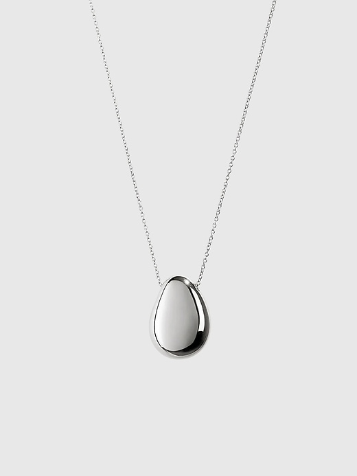 collier ana luisa en argent avec mini galets