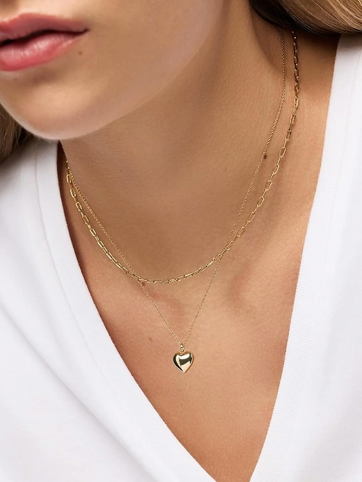 collier petit cœur ana luisa lev