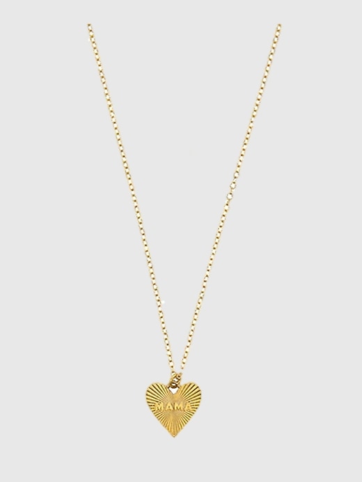 collier hart dainty heart mama