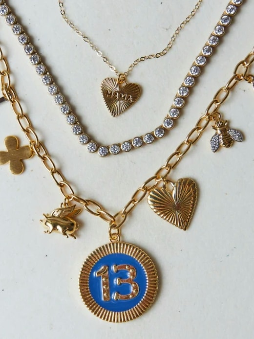 collier hart dainty heart mama